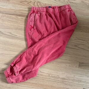 GAP Women’s Faded Red Sweatpants